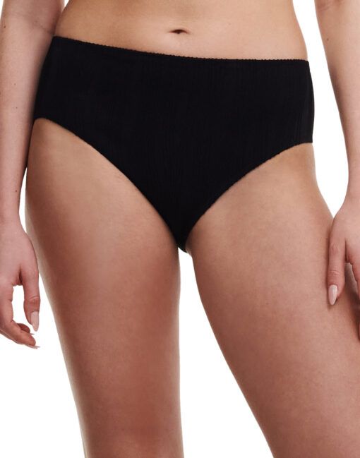 chantelle pulp høy bikinitruse svart