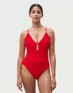 chantelle pulp badedrakt red cherry