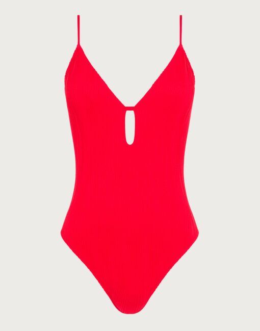 chantelle pulp badedrakt red cherry