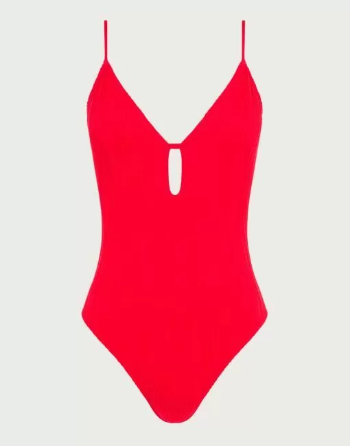 chantelle pulp badedrakt red cherry