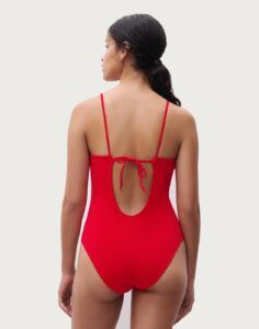 chantelle pulp badedrakt red cherry