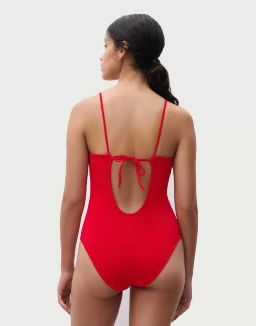 chantelle pulp badedrakt red cherry