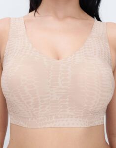 chantelle softstretch padded top snake print