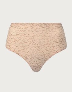 chantelle softstretch høy stringtruse nude print
