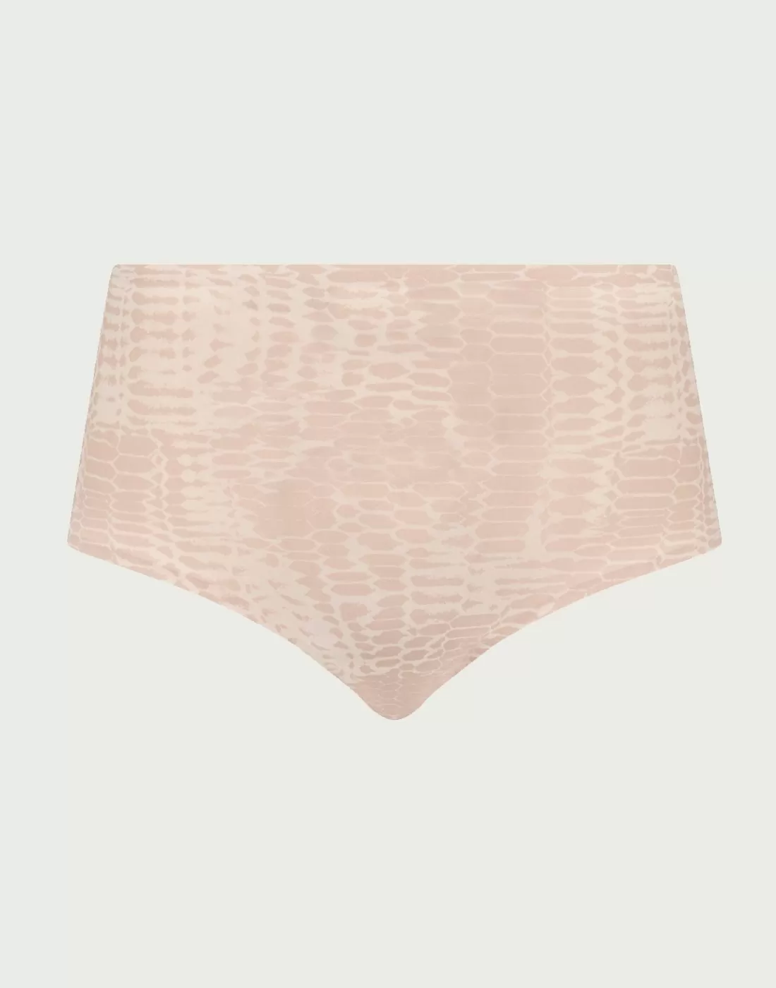 chantelle softstretch høy truse snake print mønster