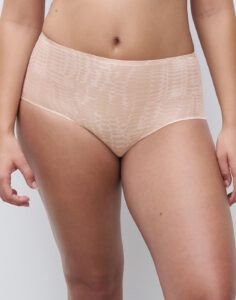 chantelle softstretch høy truse snake print mønster