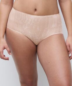 chantelle softstretch høy truse snake print mønster