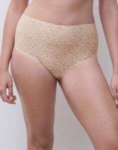 chantelle softstretch høy truse nude mønster