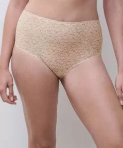 chantelle softstretch høy truse nude mønster