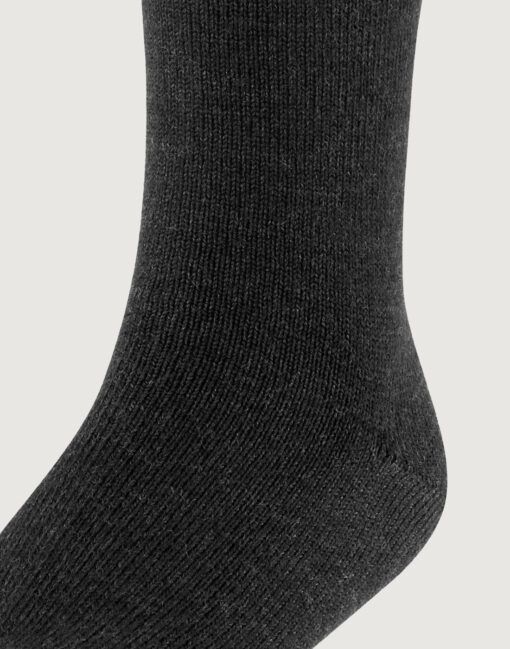 falke comfort wool ullsokk mørk grå