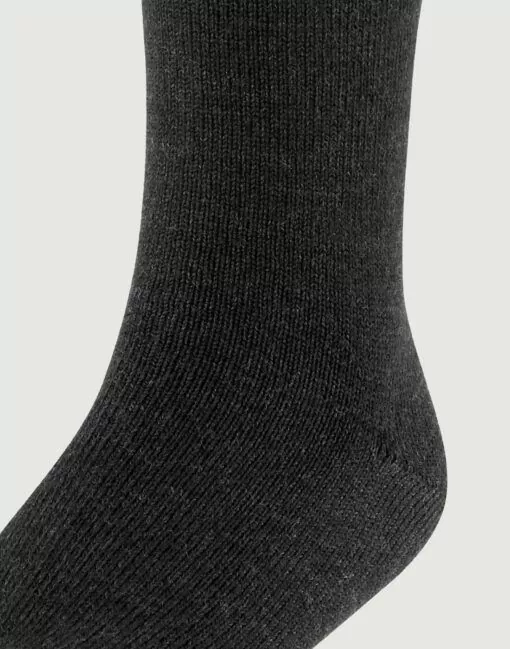 falke comfort wool ullsokk mørk grå