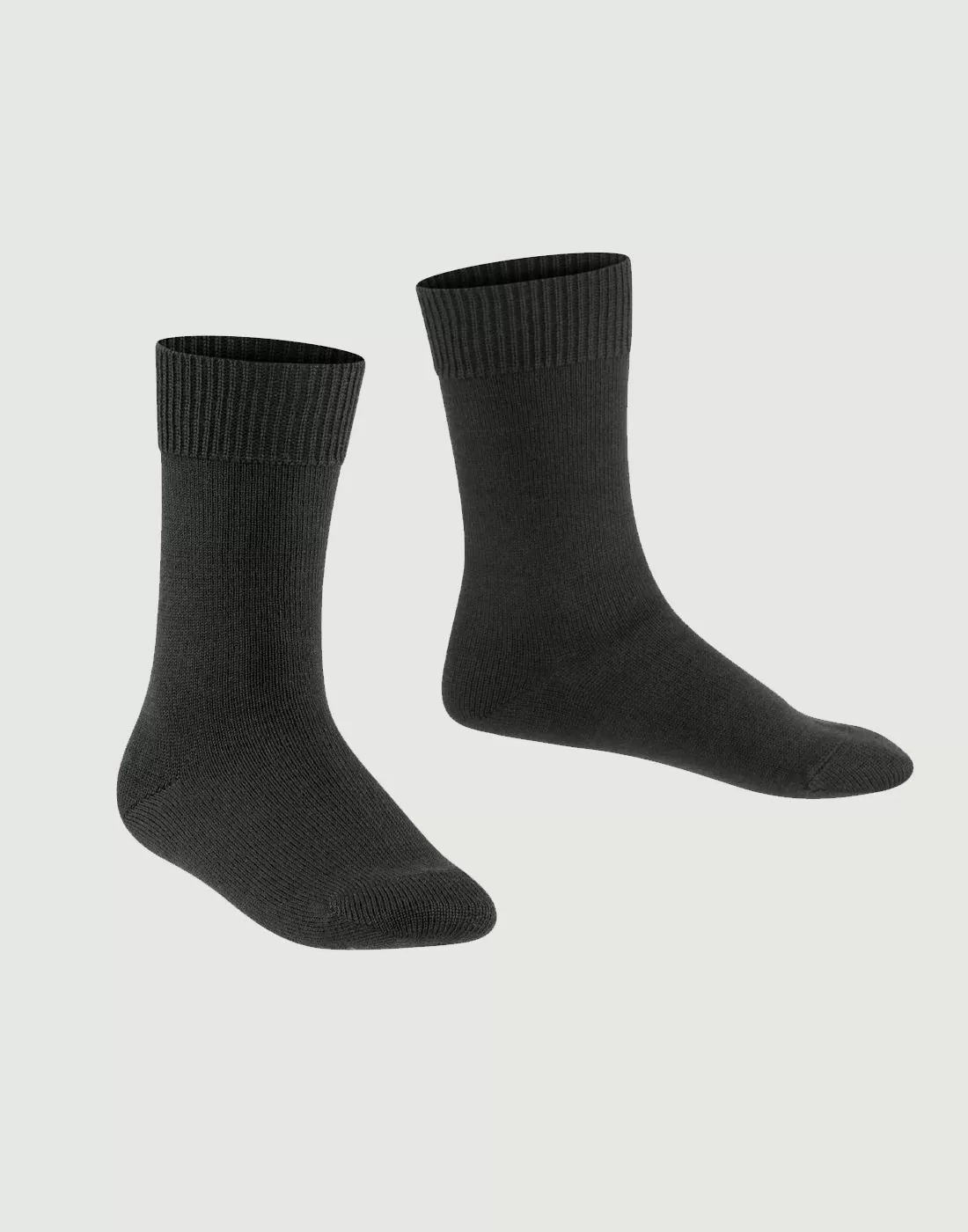falke comfort wool sokk black svart ull