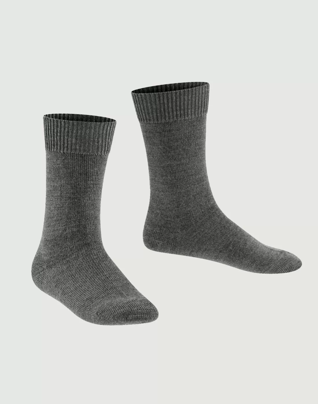 falke comfort wool ullsokk dark grey grå