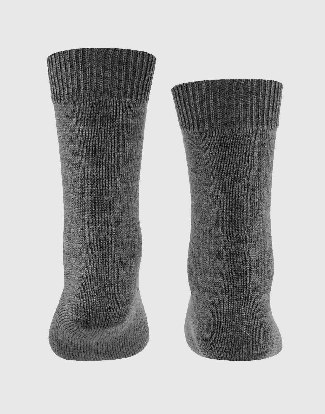 falke comfort wool ullsokk dark grey grå