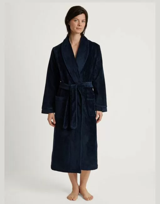 Calida cosy shower morgenjåpe 61302 new dark lapis blue