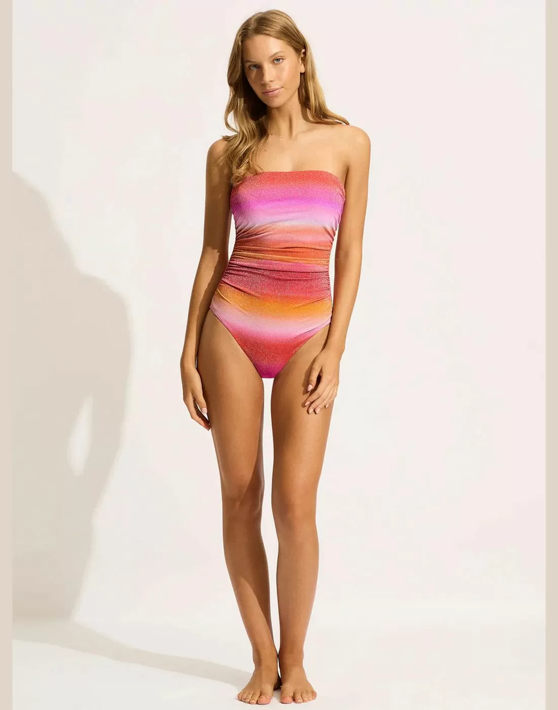 Seafolly spectrum 11177dd218 hot pink badedrakt