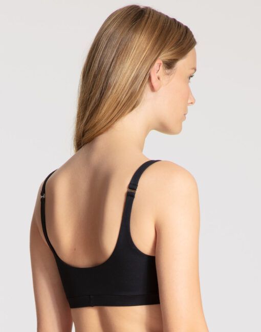 calida natural skin bralette bh uvattert svart