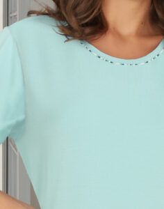 lady avenue bambus nattkjole mint