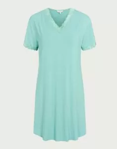 lady avenue bambus nattkjole blonder mint