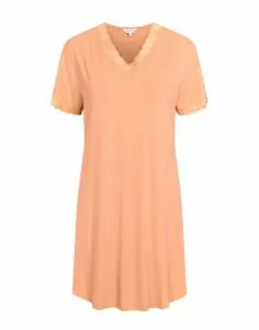 lady avenue bambus nattkjole kortermet blonde