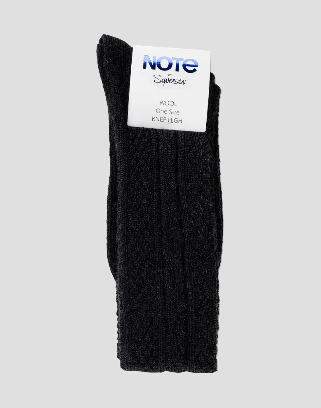 note ull overknee strømpe black