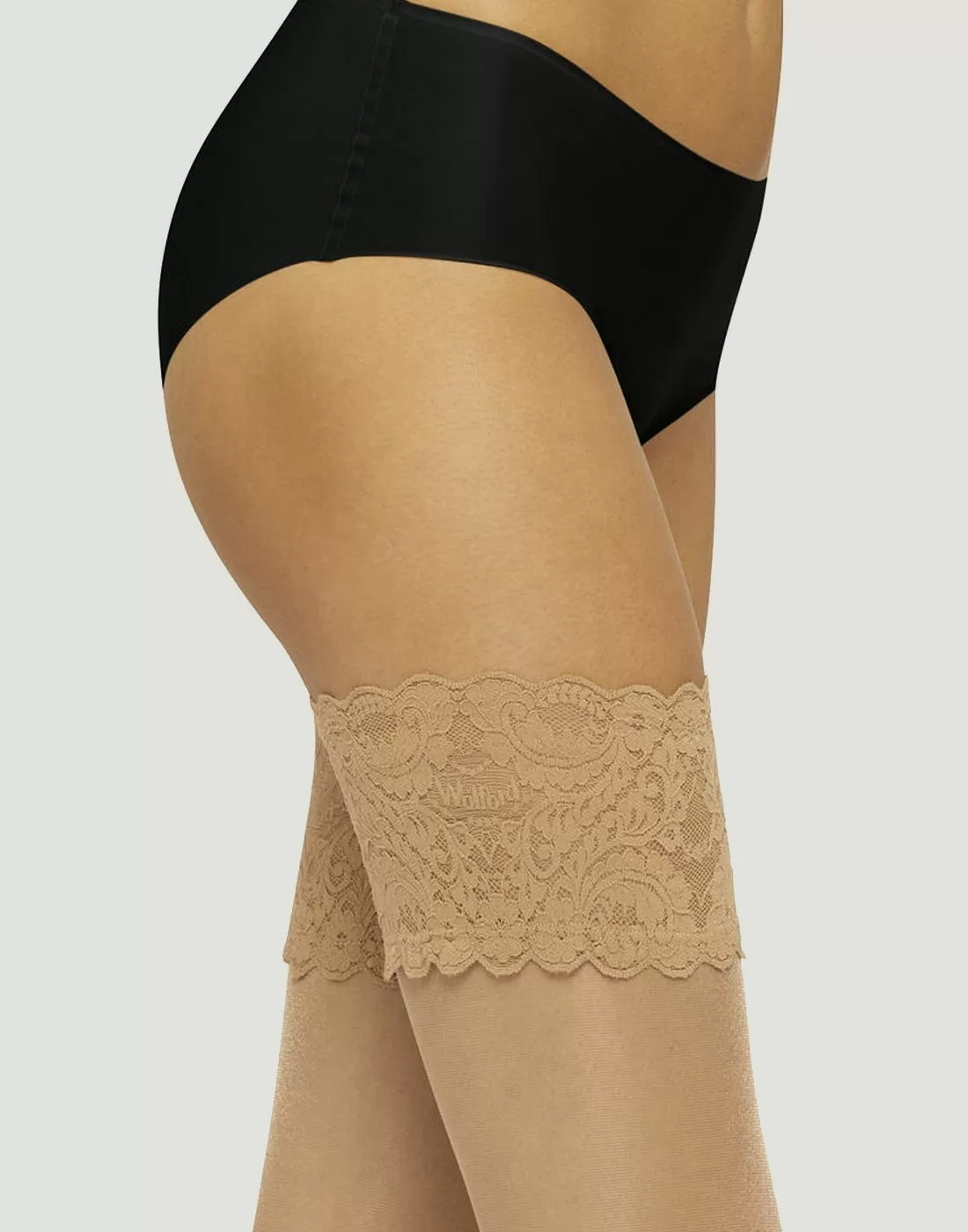 wolford satin touch 20 stay up cosmetic beige