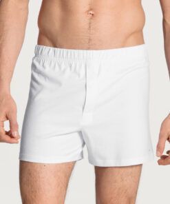 cotton code herrebokser hvit calida