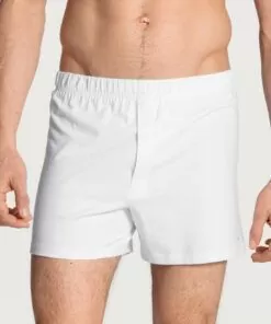 cotton code herrebokser hvit calida