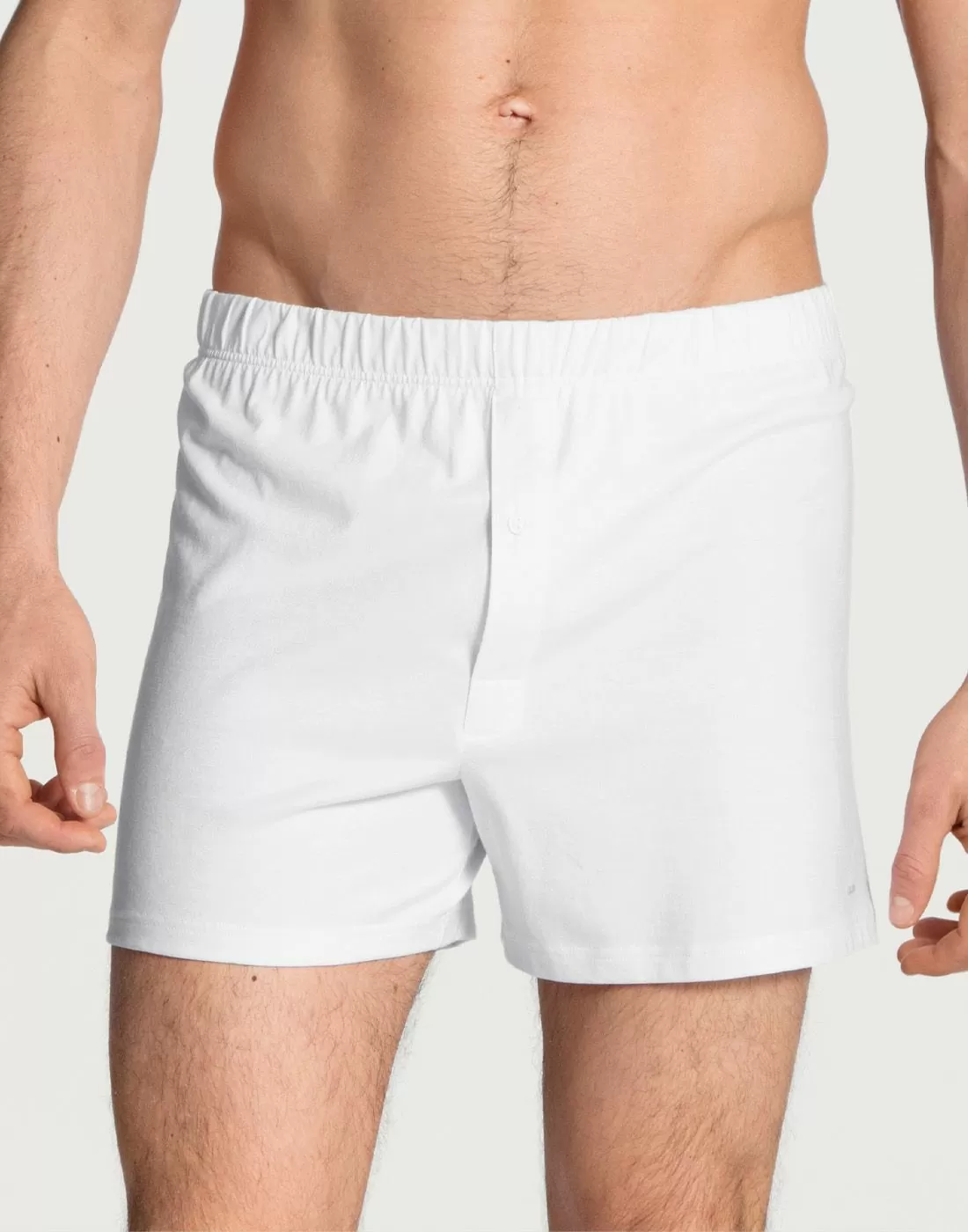 cotton code herrebokser hvit calida