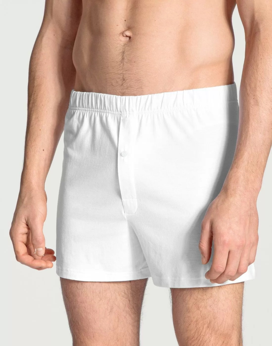 cotton code herrebokser hvit calida