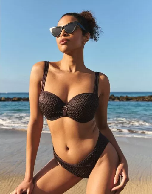marie jo tomar bikinitopp mørkebrun