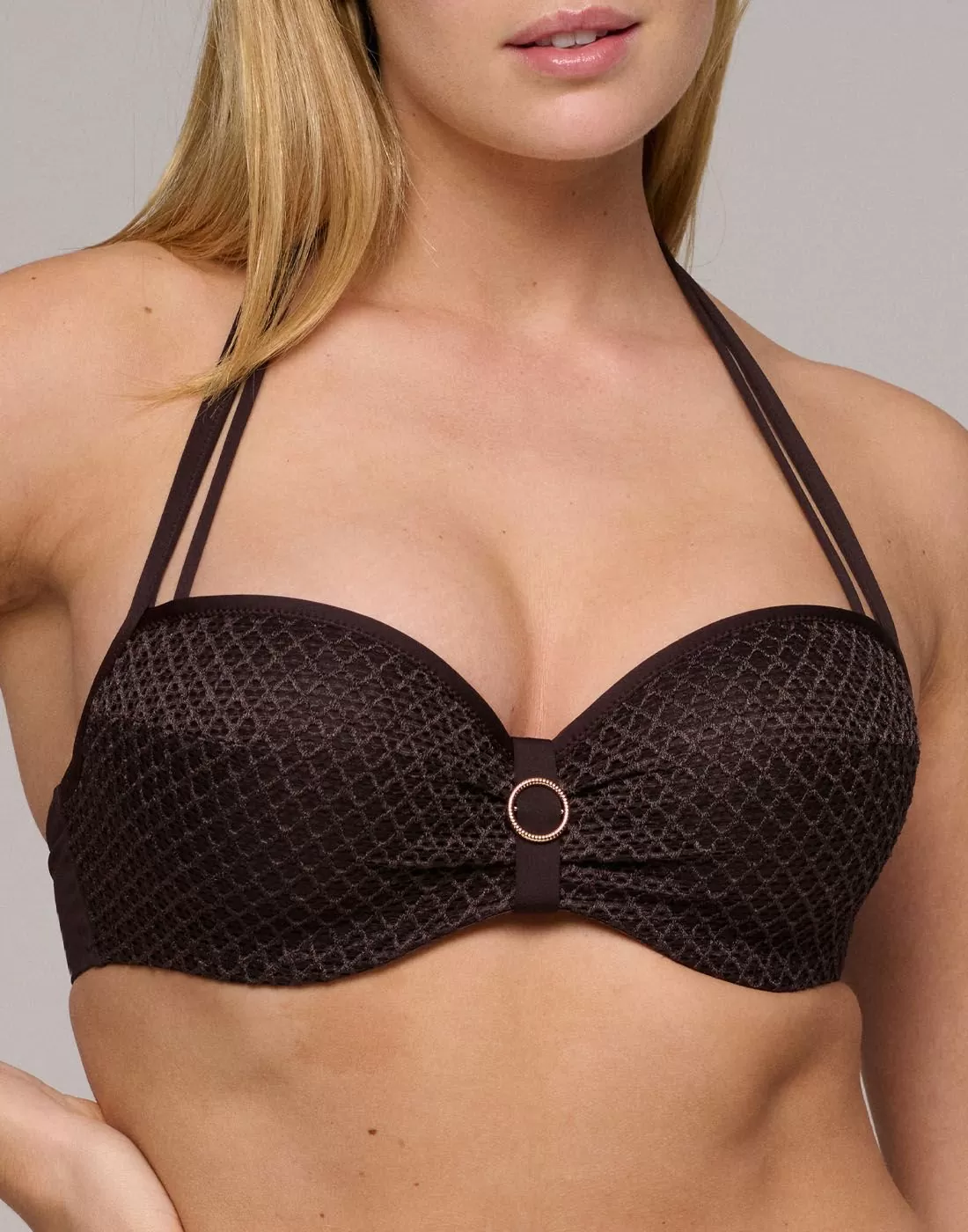 marie jo tomar bikinitopp mørkebrun