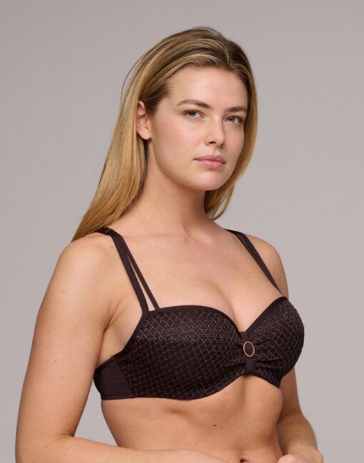 marie jo tomar bikinitopp mørkebrun