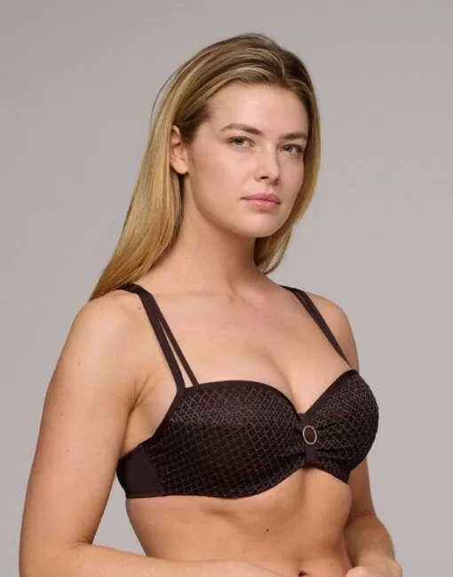 marie jo tomar bikinitopp mørkebrun