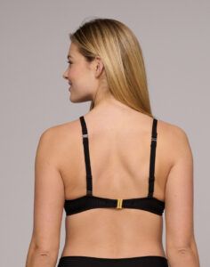marie jo emly vattert bikinitopp svart