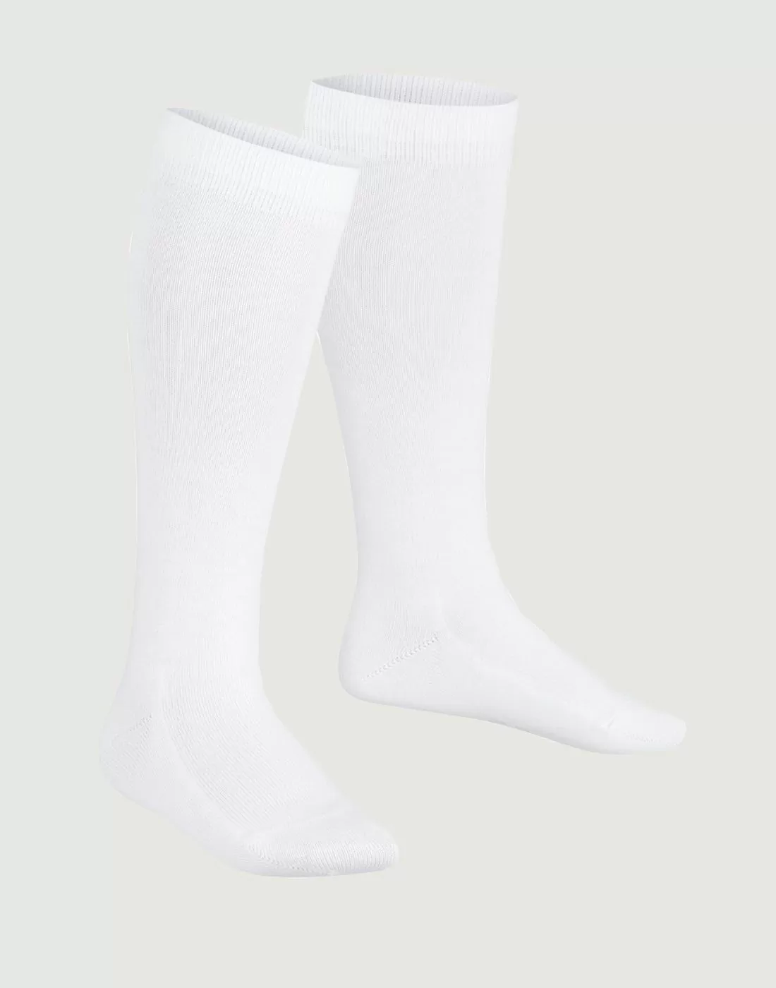falke family kids knestrømpe bomull barn hvit