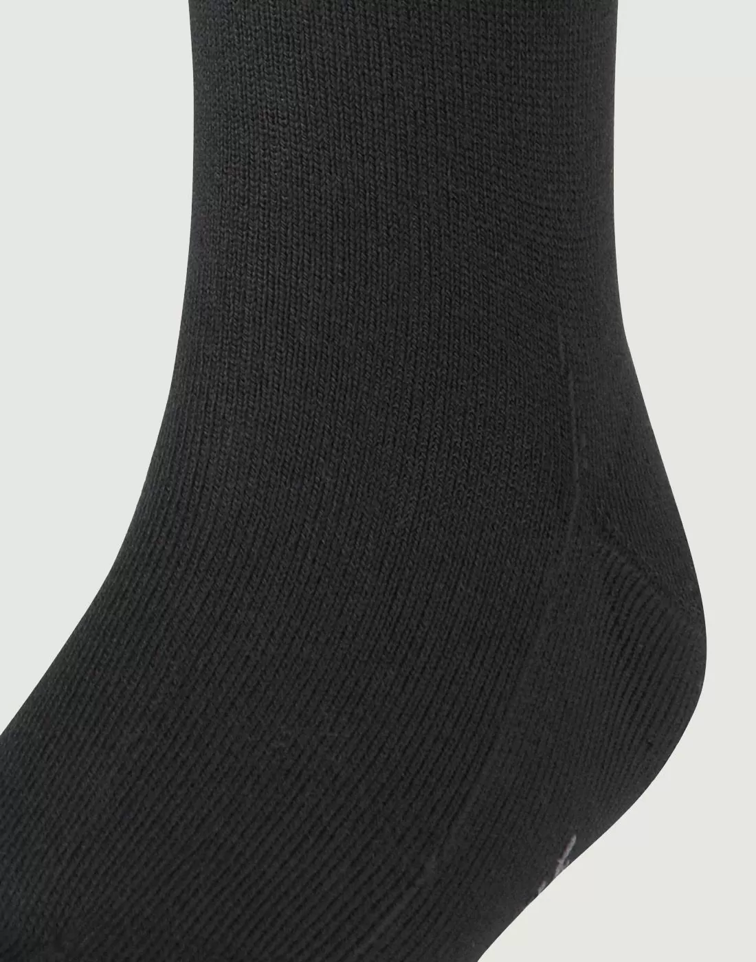 falke family kids knestrømpe bomull barn svart