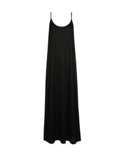 marie jo emly strand kjole maxi svart