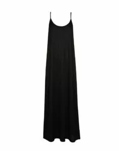 marie jo emly strand kjole maxi svart