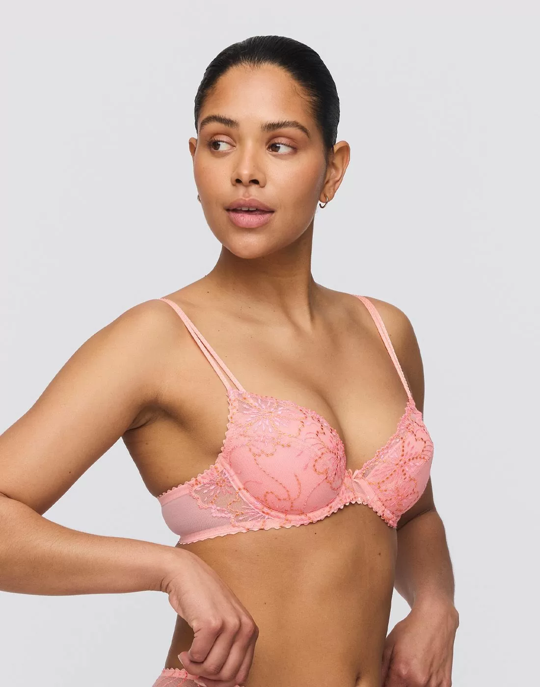 marie jo jane push-up bh blonder florida fersken