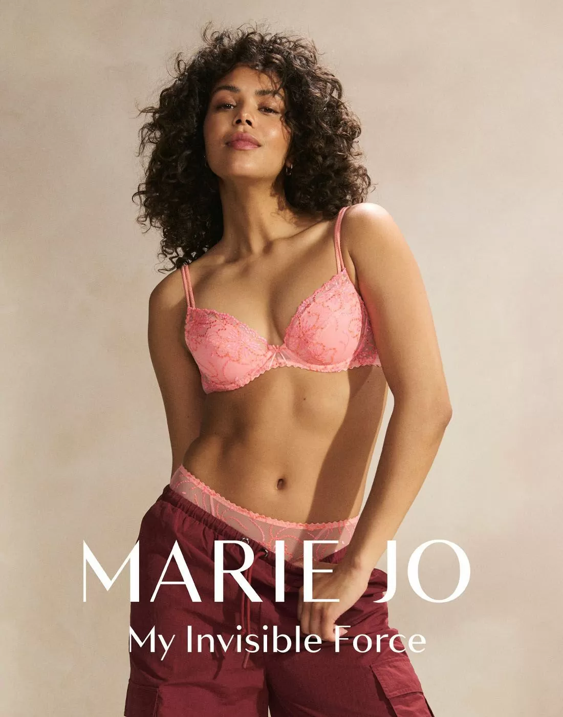 marie jo jane push-up bh blonder florida fersken