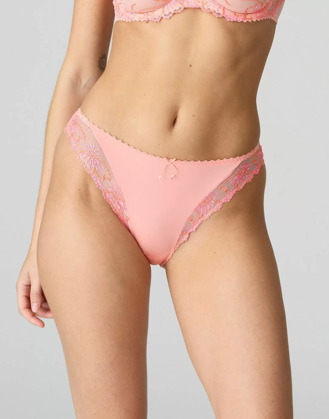 marie jo jane truse med blonder florida fersken