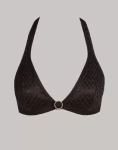 marie jo tomar bikinitopp halter mørk brun