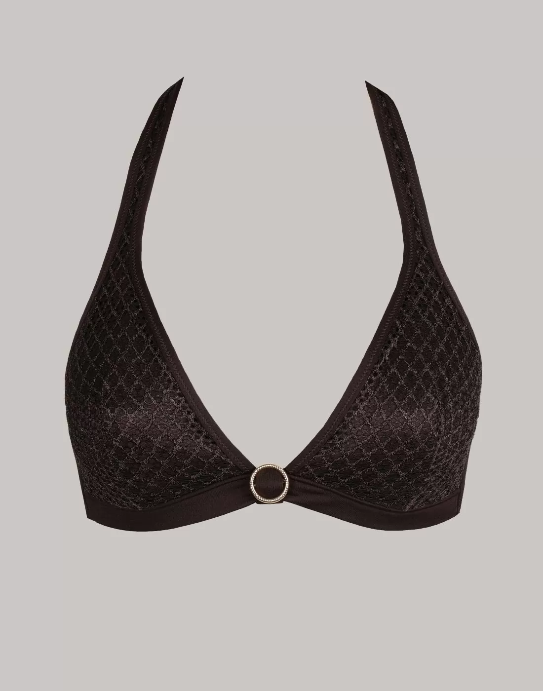 marie jo tomar bikinitopp halter mørk brun