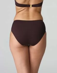marie jo tomar høy bikinitruse mørk brun