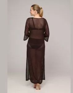 marie jo tomar strand kjole mørk brun
