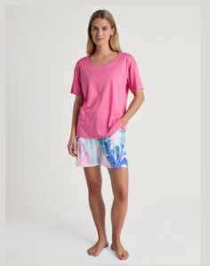 calida t-skjorte rosa pysj