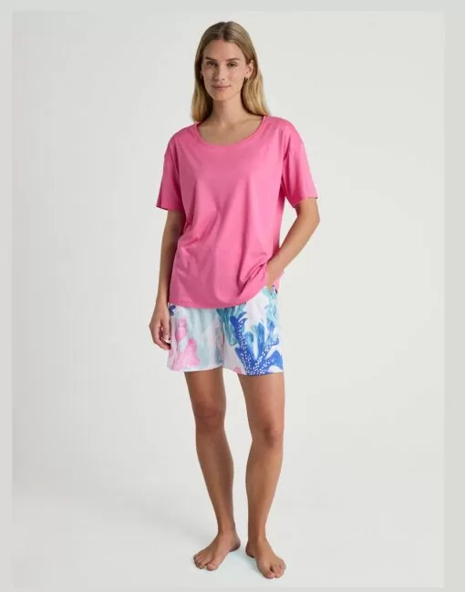 calida t-skjorte rosa pysj