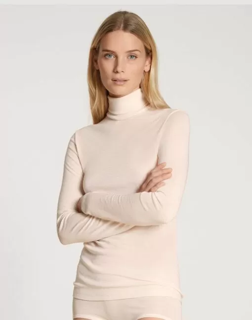 calida true confidence ullgenser polo light ivory