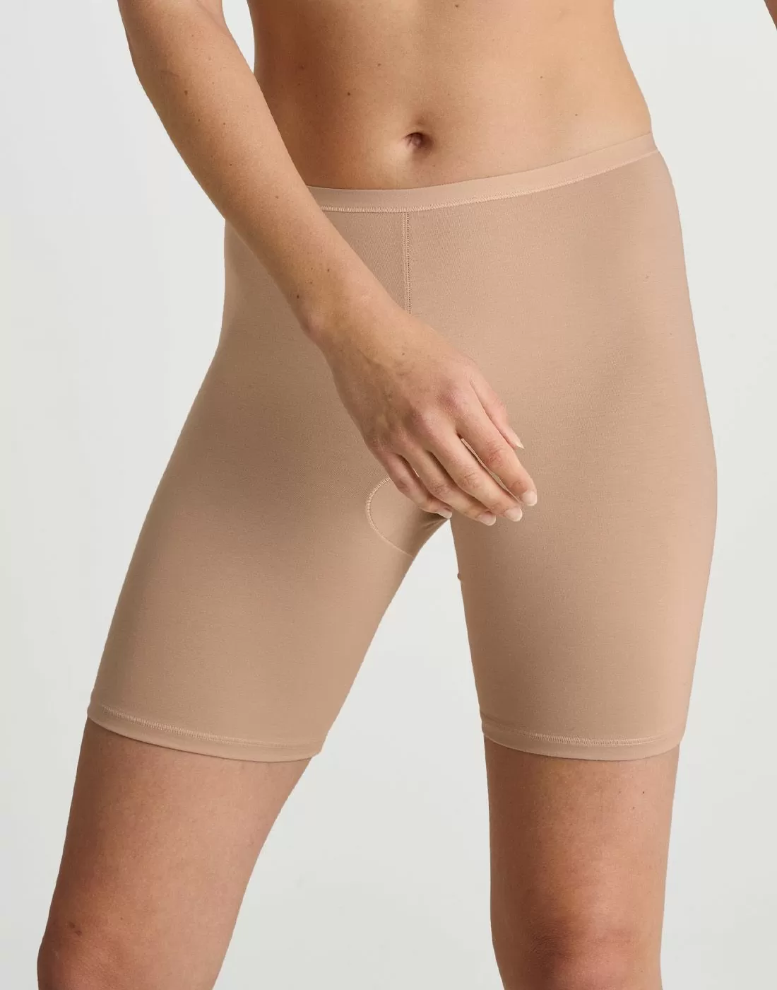 calida natural comfort shorts rose teint beige
